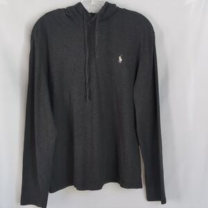 Polo Ralph Lauren Jersey Hooded Long Sleeve T-shirt M